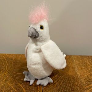 Kuku the Cockatoo (RETIRED) 1998 Ty Beanie Baby Good Condition 7.5” tall